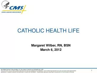 CATHOLIC HEALTH LIFE