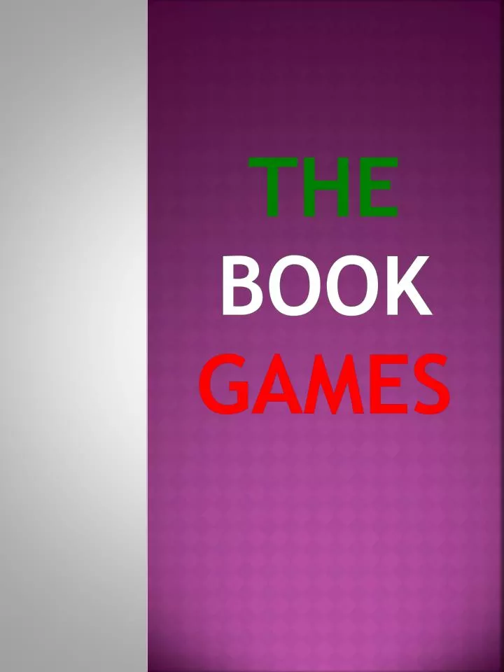 the book games