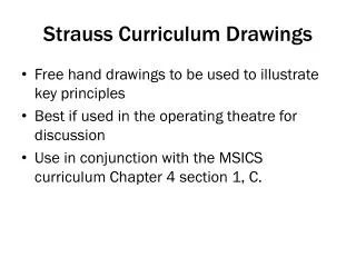 Strauss Curriculum Drawings
