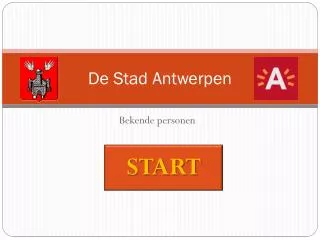 de stad antwerpen