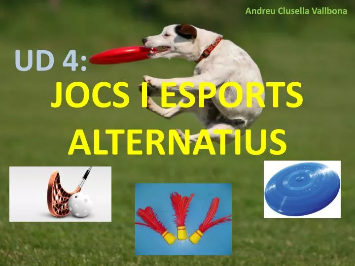 jocs i esports alternatius