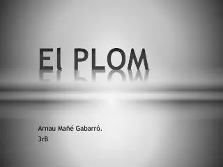 el plom