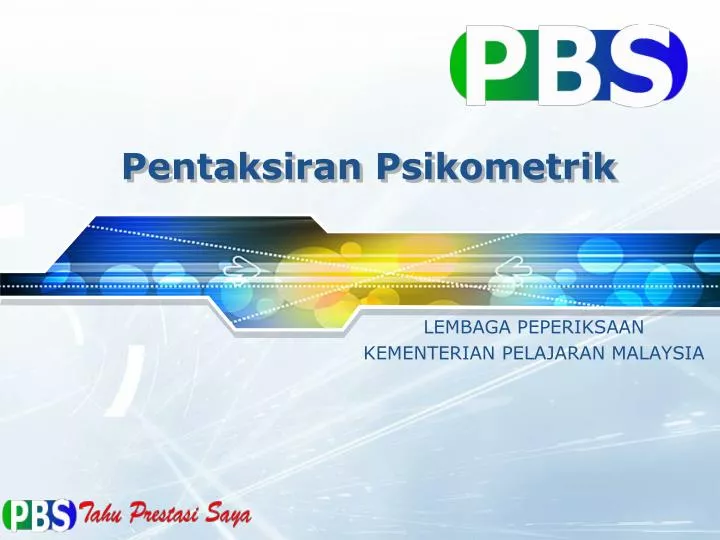 pentaksiran psikometrik