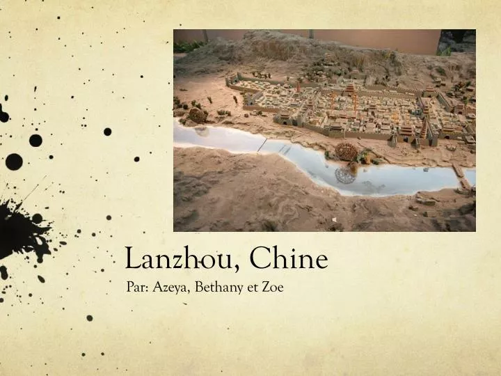 lanzhou chine