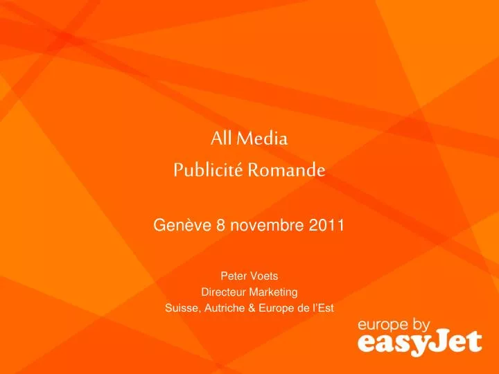 all media publicit romande