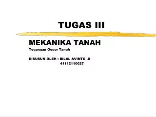 tugas iii