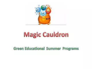 Green Educational Summer Programs