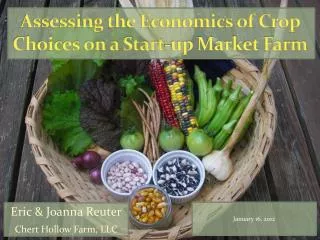 Assessing the Economics of Crop Choices on a Start-up Market Farm