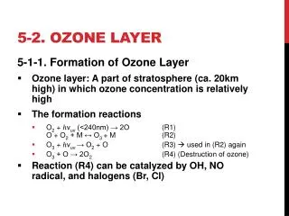 5-2. ozone layer