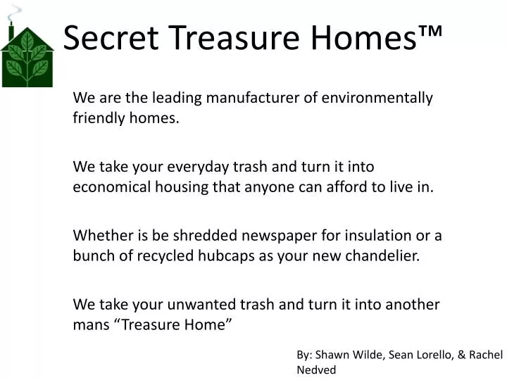 secret treasure homes