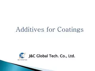 Additives for Coatings