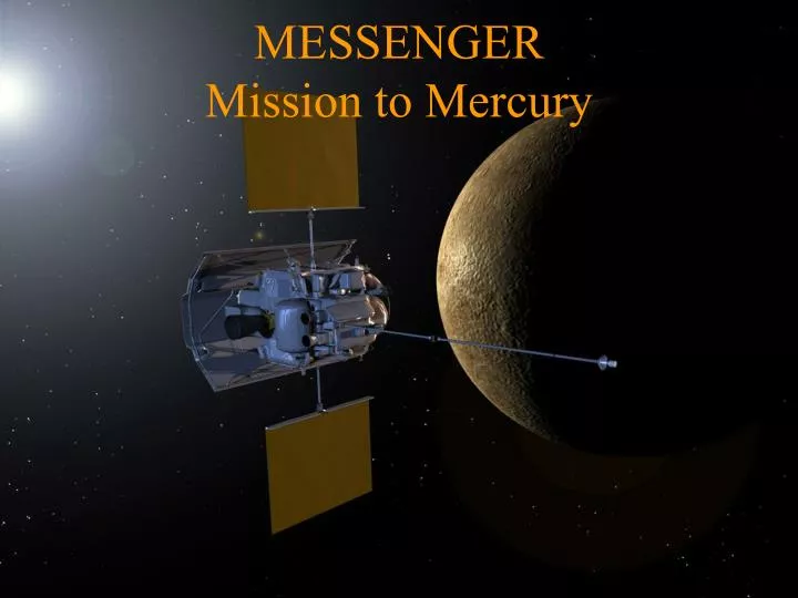 messenger mission to mercury