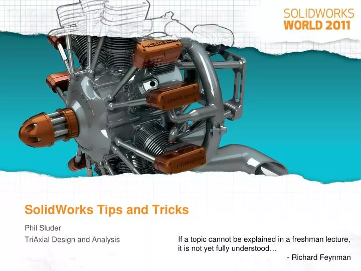 solidworks tips and tricks