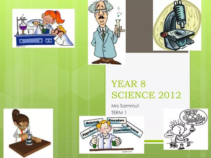 year 8 science 2012
