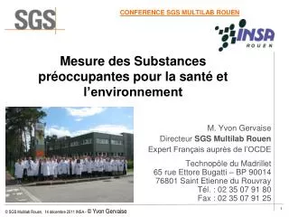 conference sgs multilab rouen
