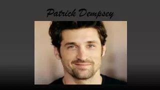 Patrick Dempsey