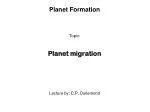Planet Formation - slide 1