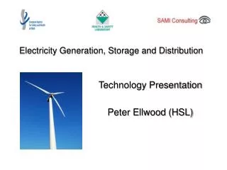 Electricity Generation, Storage and Distribution