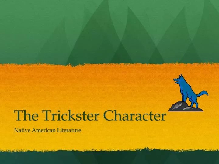 the trickster character