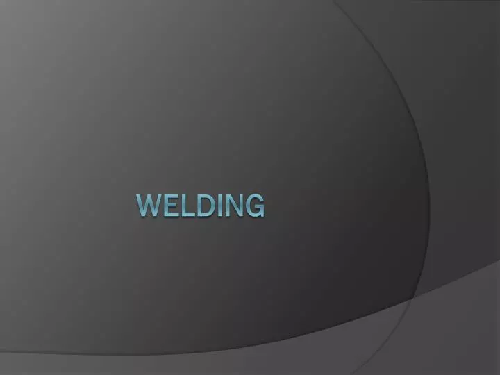 welding