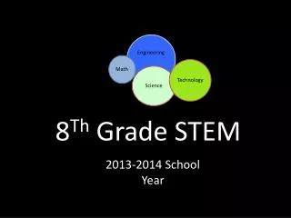 8 Th Grade STEM