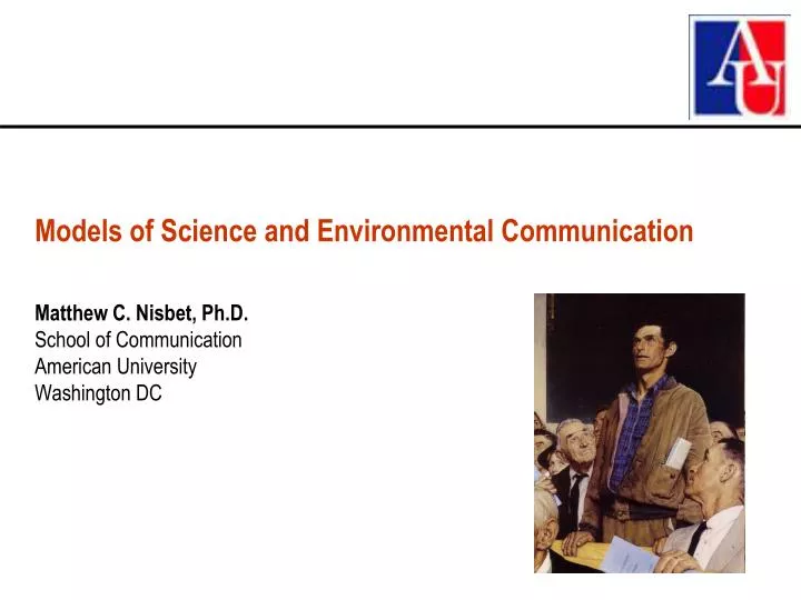 models of science and environmental communication