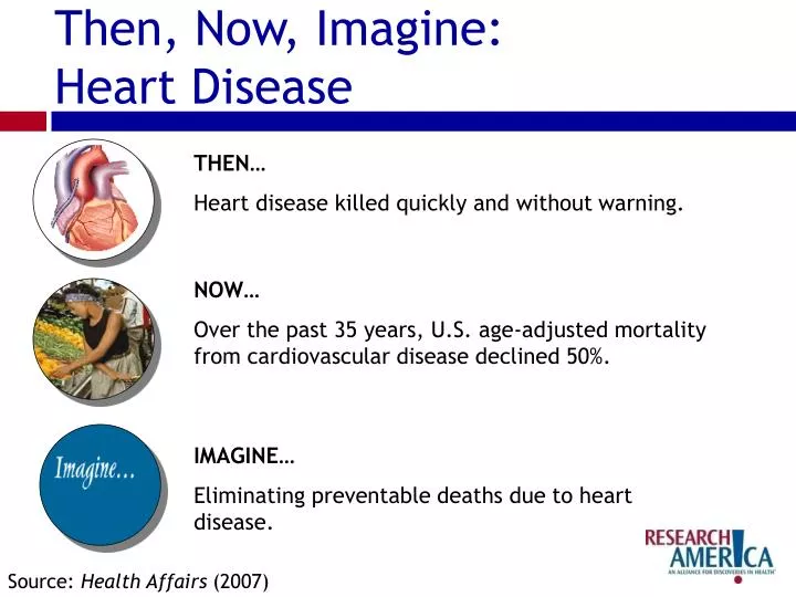 then now imagine heart disease