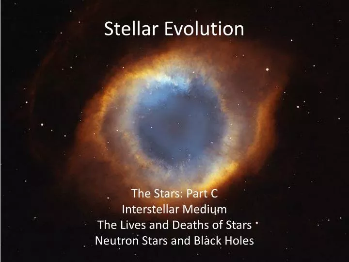 stellar evolution