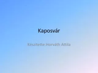 kaposv r