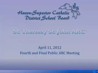 St. Theresa / St. John ARC