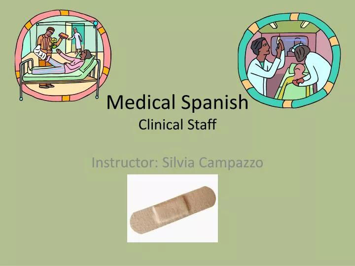 medical spanish clinical staff