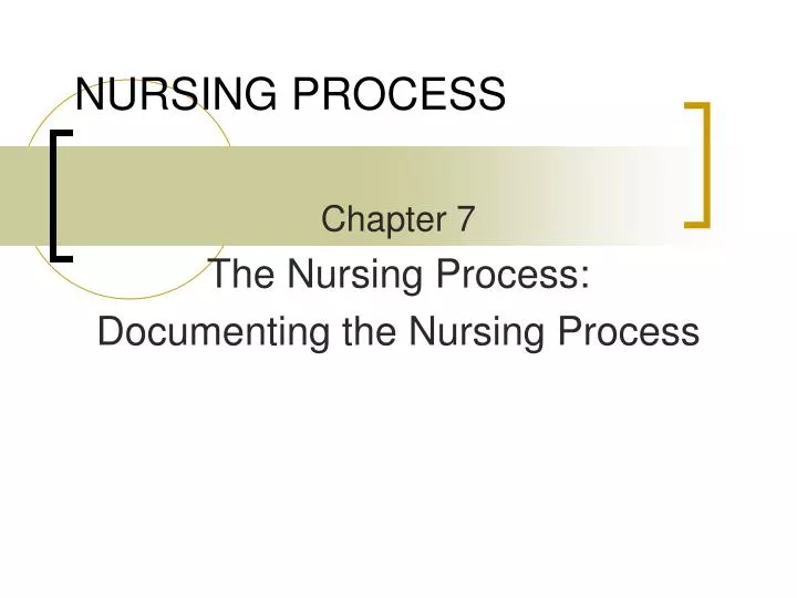 nursing process