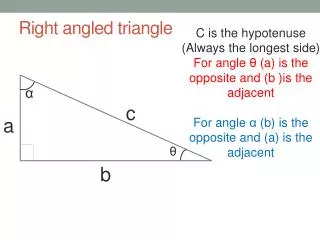 Right angled triangle