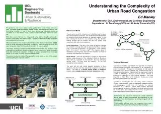 Understanding the Complexity of Urban Road Congestion