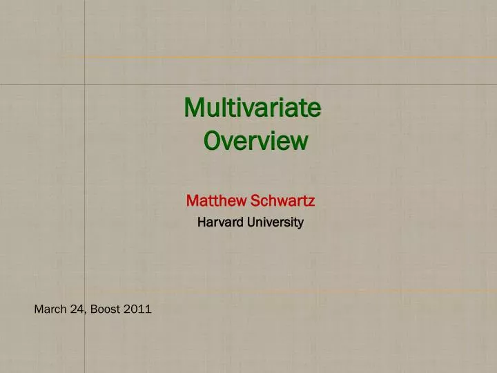 matthew schwartz harvard university