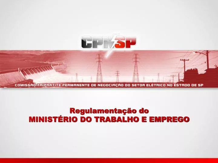 regulamenta o do minist rio do trabalho e emprego