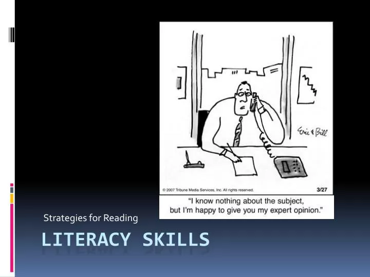strategies for reading
