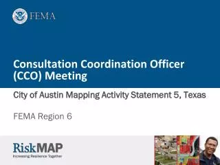 Consultation Coordination Officer (CCO) Meeting