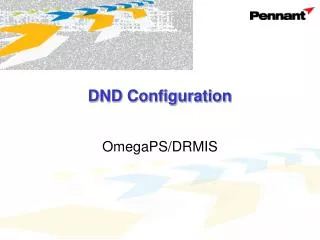 DND Configuration