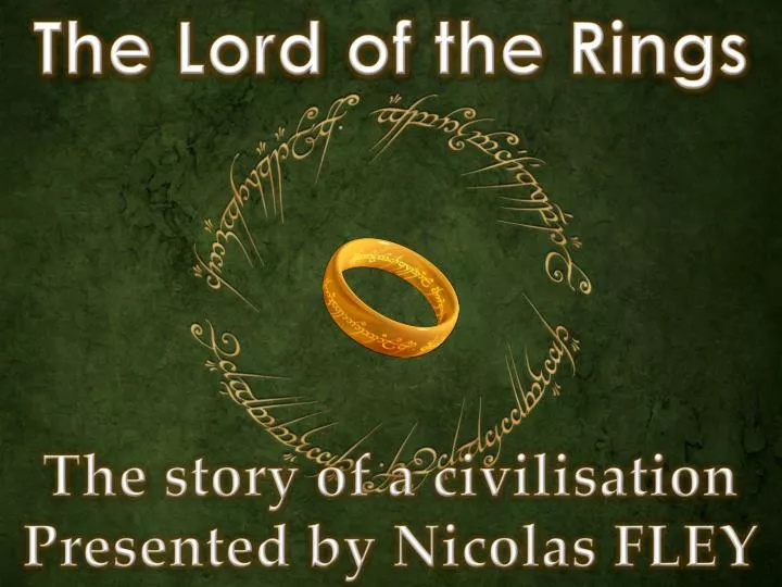 The Fellowship of the Ring - ppt download