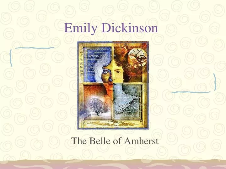 emily dickinson