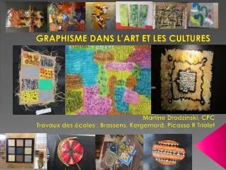 graphisme dans l art et les cultures