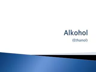 alkohol