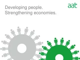 Developing people. Strengthening economies.