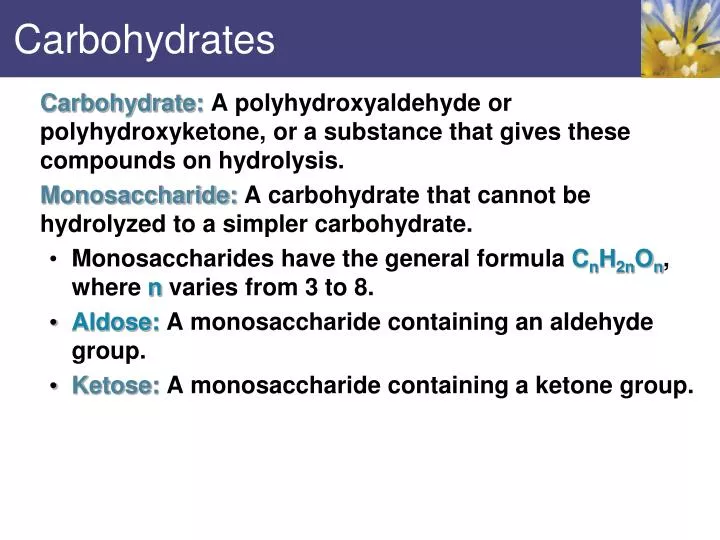 carbohydrates