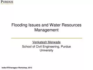 Flooding Issues and Water Resources Management