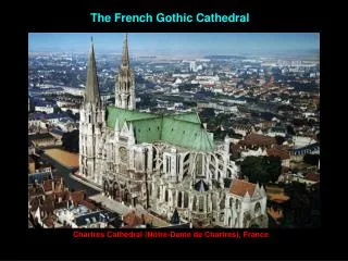 The French Gothic Cathedral