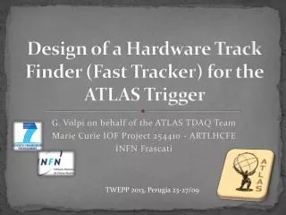 Design of a Hardware Track Finder (Fast Tracker) for the ATLAS Trigger