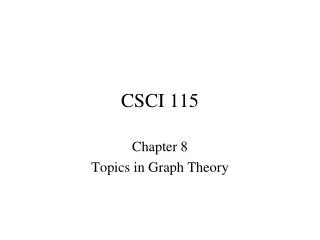 CSCI 115