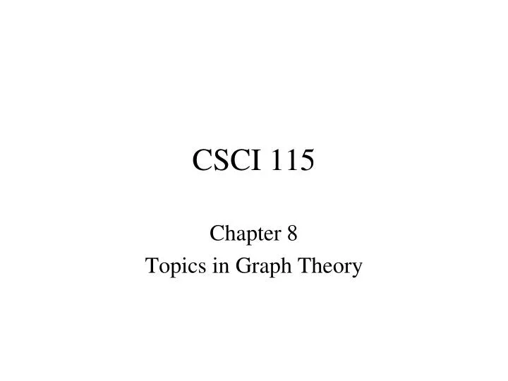 csci 115